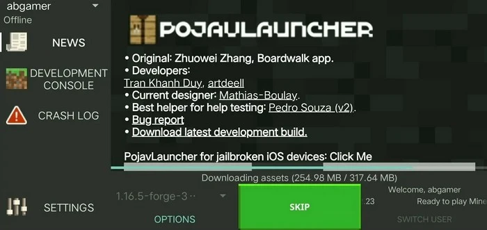 PojavLauncher (Поджав Лаунчер)